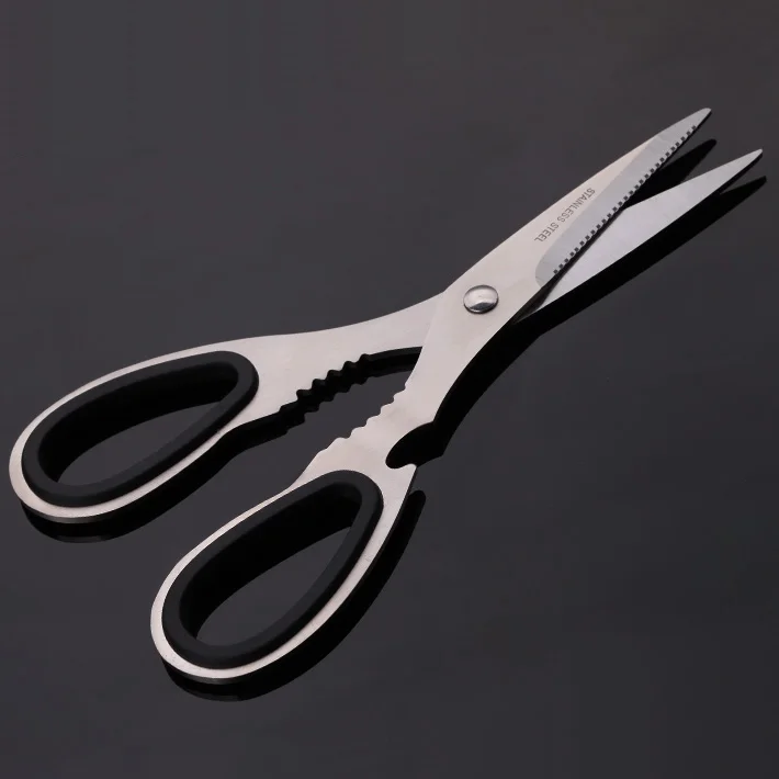 18.5cm(7.3'') Multifunctional Kitchen scissor Nutcracker Bottle opener Bone Cutter Cook Tool shear cut Stainless Steel Poultry
18.5cm(7.3'') Multifunctional Kitchen scissor Nutcracker Bottle opener Bone Cutter Cook Tool shear cut Stainless Steel Poultry