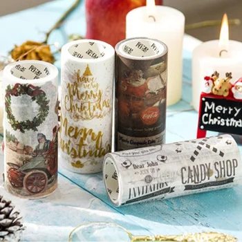 10cm*5m Beautiful Christmas Cute w34 Masking Scrapbooking Stikcer Creative Adhesive Decoration Student Supplies Washi Tape
10cm*5m Beautiful Christmas Cute w34 Masking Scrapbooking Stikcer Creative Adhesive Decoration Student Supplies Washi Tape
