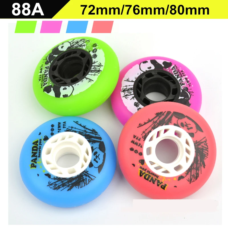 8 PCS/Lot Roller Skate Wheels 88A PU 72MM 76MM 80MM Skating Wheels Green Blue Red Pink Colors
8 PCS/Lot Roller Skate Wheels 88A PU 72MM 76MM 80MM Skating Wheels Green Blue Red Pink Colors