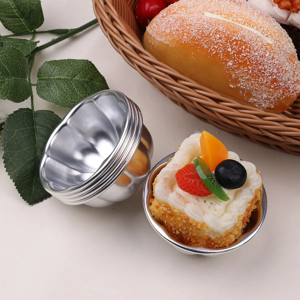 5Pcs Nonstick Aluminum Alloy Baking Cups Pies Egg Tart Molds Flower Shape Reusable Cake Mold Cupcake Muffin Cup Tartlets Pans
5Pcs Nonstick Aluminum Alloy Baking Cups Pies Egg Tart Molds Flower Shape Reusable Cake Mold Cupcake Muffin Cup Tartlets Pans