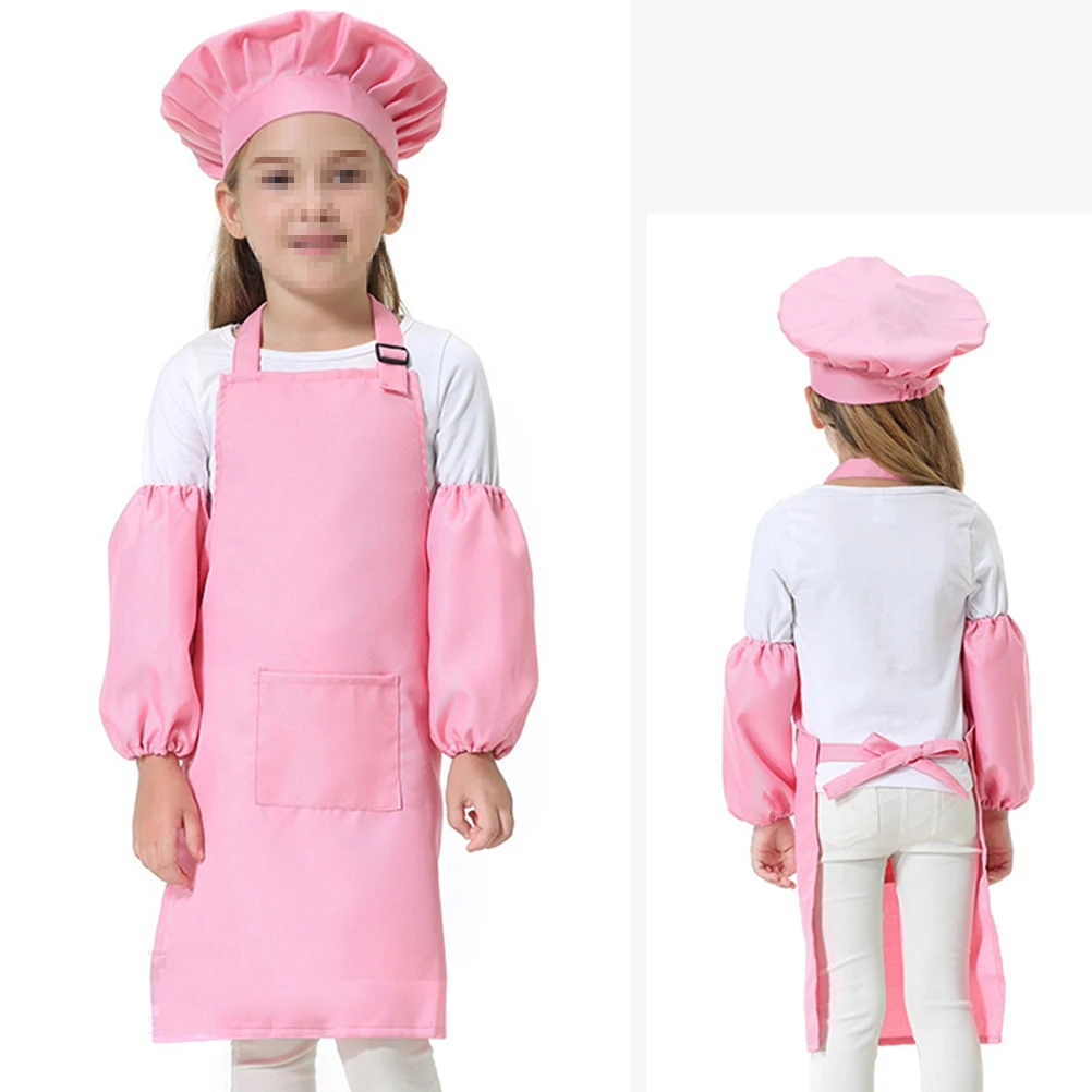 2PCS/Set Kids Chef Set Complete Children Kitchen Gift Playset with Chef Cap and Apron for Cooking Baking Decorating Party
2PCS/Set Kids Chef Set Complete Children Kitchen Gift Playset with Chef Cap and Apron for Cooking Baking Decorating Party