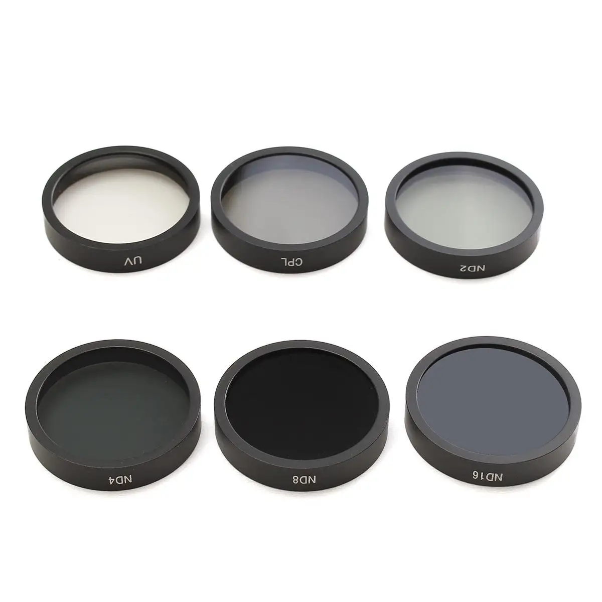 6PCS ND2 ND4 ND8 ND16 CPL UV Camera Lens Filters With Case For DJI Phantom 4/3 HD
6PCS ND2 ND4 ND8 ND16 CPL UV Camera Lens Filters With Case For DJI Phantom 4/3 HD