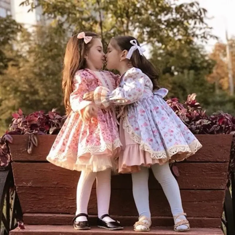 Toddler Kids Baby Lovely Girl European Style Bowknot Two Colors Long Sleeve Dress Wedding Party Princess Dresses 1-5T
Toddler Kids Baby Lovely Girl European Style Bowknot Two Colors Long Sleeve Dress Wedding Party Princess Dresses 1-5T