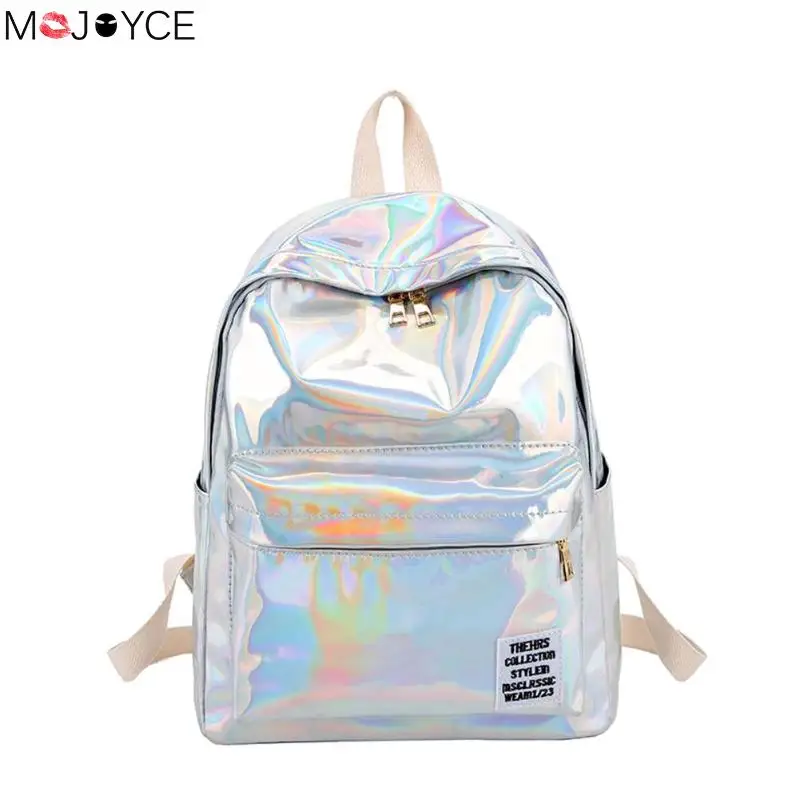 Women PVC Backpacks Laser Hologram shoulder Back bag School Shoulder Bag for Student girl Small Leather Holographic Travel Bag
Women PVC Backpacks Laser Hologram shoulder Back bag School Shoulder Bag for Student girl Small Leather Holographic Travel Bag
