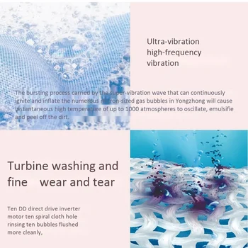 Mini Portable Ultrasonic Turbine Washing Machine Foldable Bucket Type USB Laundry Clothes Washer Cleaner For Home Travel
Mini Portable Ultrasonic Turbine Washing Machine Foldable Bucket Type USB Laundry Clothes Washer Cleaner For Home Travel