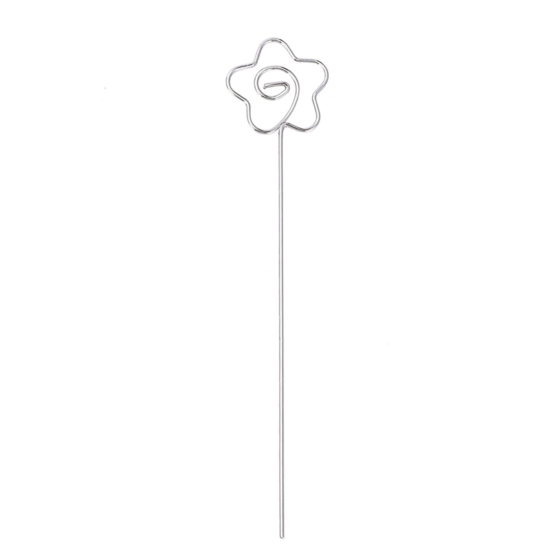 50 Pieces Metal Wires Memo Clip Note Card Holders Table Number Clip Photo Stand for Wedding Party Cake Decor,Silvery
50 Pieces Metal Wires Memo Clip Note Card Holders Table Number Clip Photo Stand for Wedding Party Cake Decor,Silvery