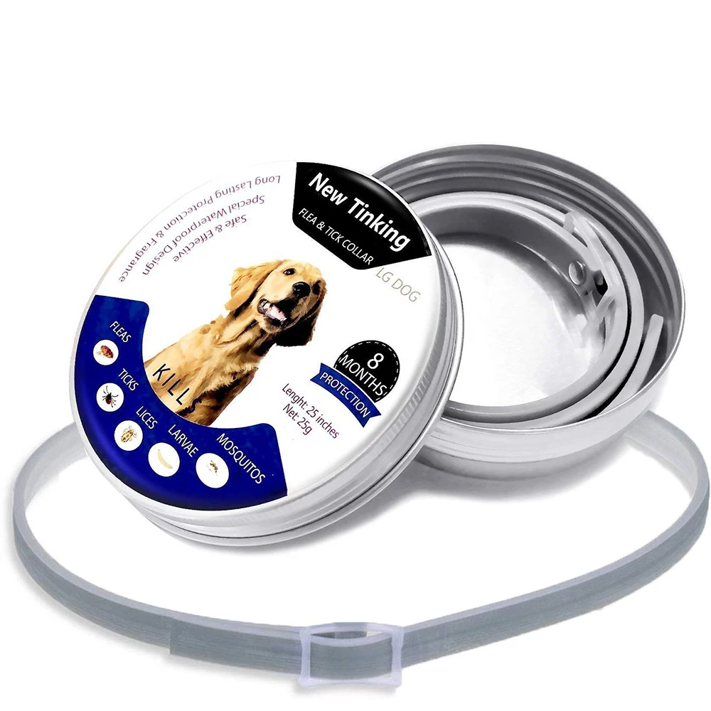 64cm Adjustable Dog Collar Eliminating Flea and Tick Prevention Repellent Collar Anti Flea Ticks Mosquitoes Pet Collar
64cm Adjustable Dog Collar Eliminating Flea and Tick Prevention Repellent Collar Anti Flea Ticks Mosquitoes Pet Collar