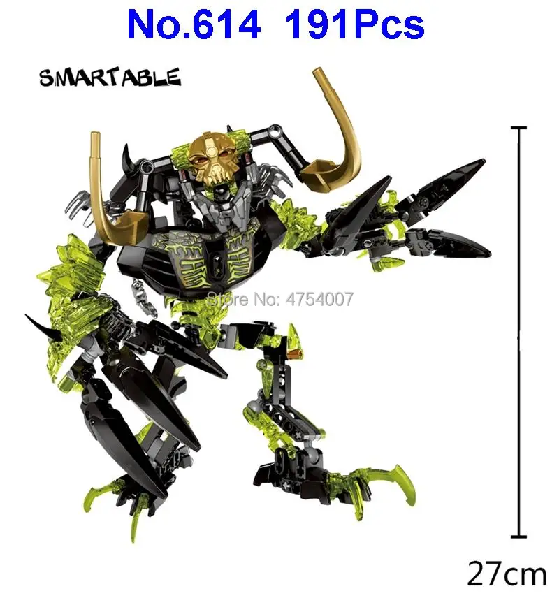 614 191pcs Biochemical Warrior Bionicle Umarak Destroyer Compatible 71316 Building Block Toy
614 191pcs Biochemical Warrior Bionicle Umarak Destroyer Compatible 71316 Building Block Toy