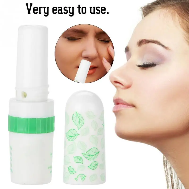 Portable Nasal Inhaler Peppermint Mint Menthol Oil Relief Dizzy Congestion Nose Treatment Care Massage Relaxation
Portable Nasal Inhaler Peppermint Mint Menthol Oil Relief Dizzy Congestion Nose Treatment Care Massage Relaxation