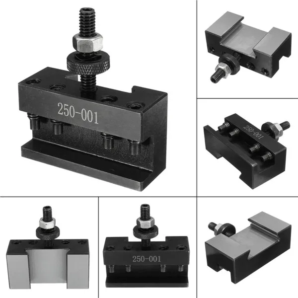 250-001 CNC Lathe Tool Holder Quick Change Tool Post Cutter Holder Screw Kit Set Boring Bar Turning Facing Holder Wrench
250-001 CNC Lathe Tool Holder Quick Change Tool Post Cutter Holder Screw Kit Set Boring Bar Turning Facing Holder Wrench
