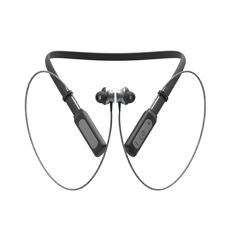 BH1 Bluetooth Wireless Sports Headphones Lightweight Neckband Black Headset Handsfree Wireless Bluetooth Earphones with Micphone
BH1 Bluetooth Wireless Sports Headphones Lightweight Neckband Black Headset Handsfree Wireless Bluetooth Earphones with Micphone