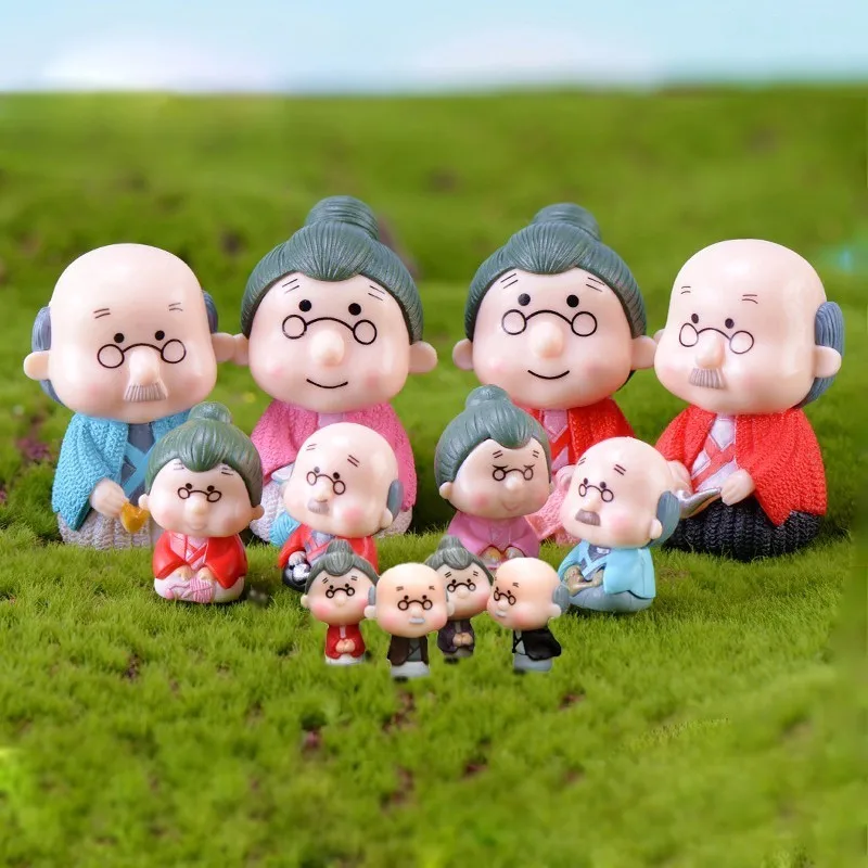 Grandma Grandpa Lover Mini Figure Model Craft Bonsai Decor Miniature Home Ornament Gift Fairy Garden Decoration DIY Accessory
Grandma Grandpa Lover Mini Figure Model Craft Bonsai Decor Miniature Home Ornament Gift Fairy Garden Decoration DIY Accessory
