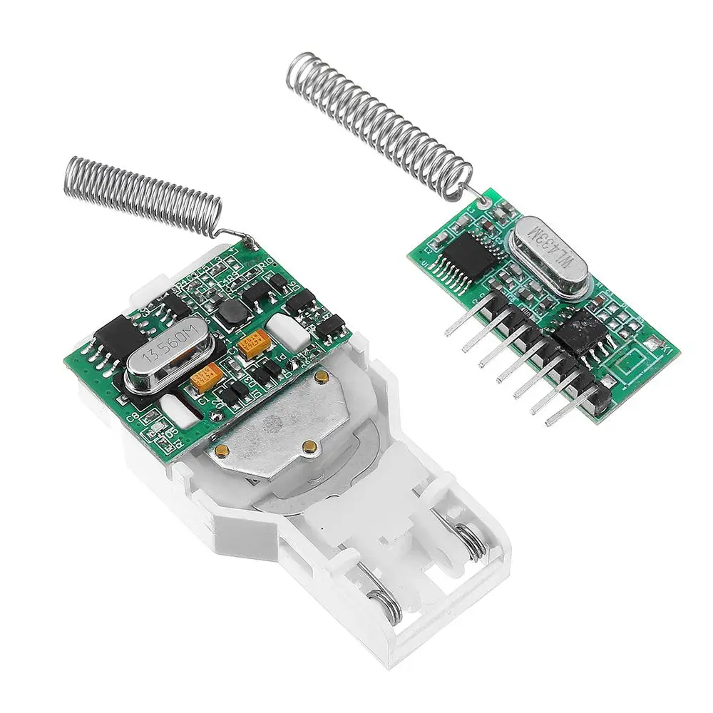 433MHz/315MHz Self-powered Launch Receiver Board Module Set For Wireless Doorbell Wall Switch
433MHz/315MHz Self-powered Launch Receiver Board Module Set For Wireless Doorbell Wall Switch