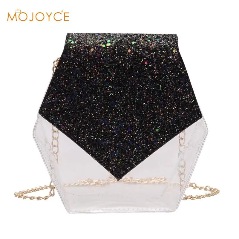 Women Clear Transparent PVC Shoulder Bags Fashion Geometric Messenger Crossbody Bags Stylish Purse Bling Handbags sac a main
Women Clear Transparent PVC Shoulder Bags Fashion Geometric Messenger Crossbody Bags Stylish Purse Bling Handbags sac a main