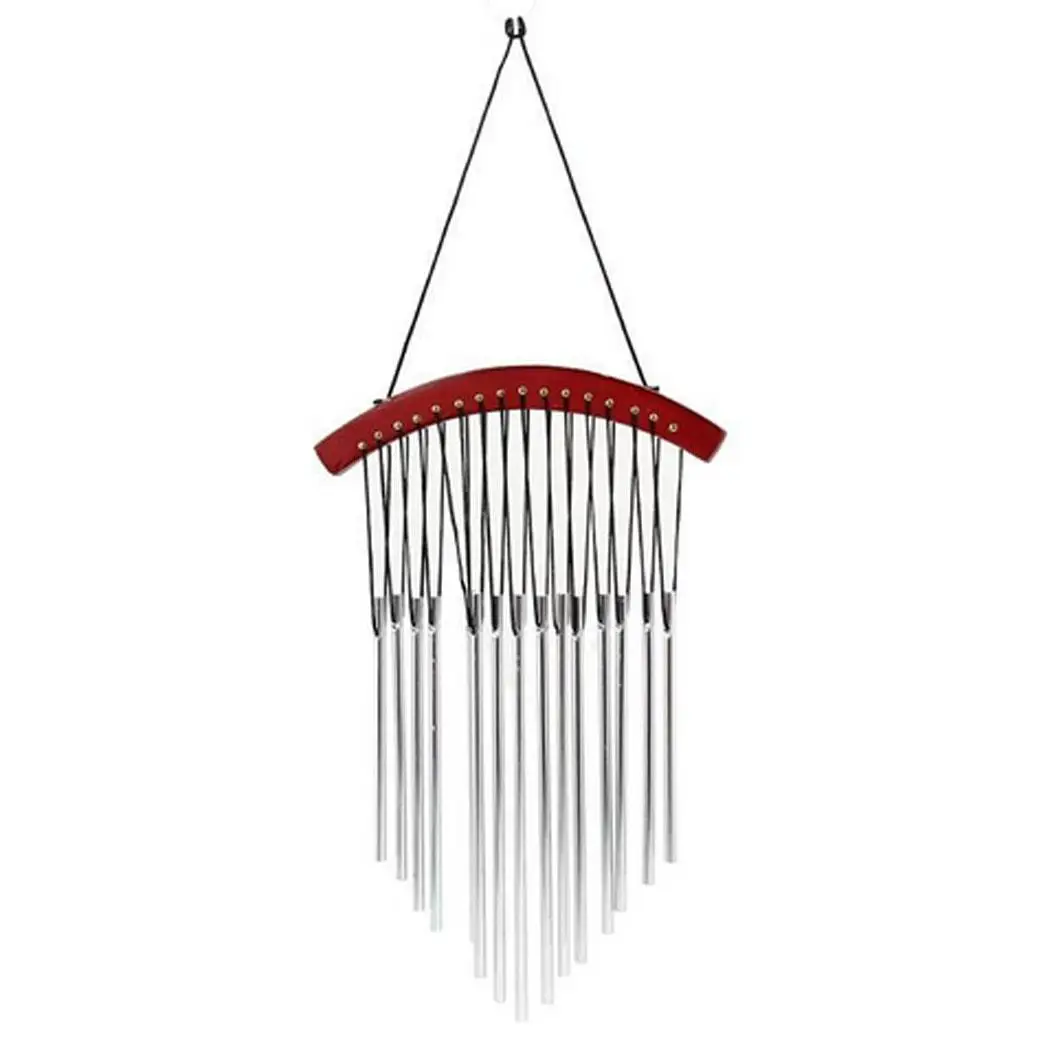 15 Tubes Windchime Bells Hanging Living Bed 45cm/18inch Home Decor 16 S Shape, Arc Shape, Roof Shape Gift
15 Tubes Windchime Bells Hanging Living Bed 45cm/18inch Home Decor 16 S Shape, Arc Shape, Roof Shape Gift