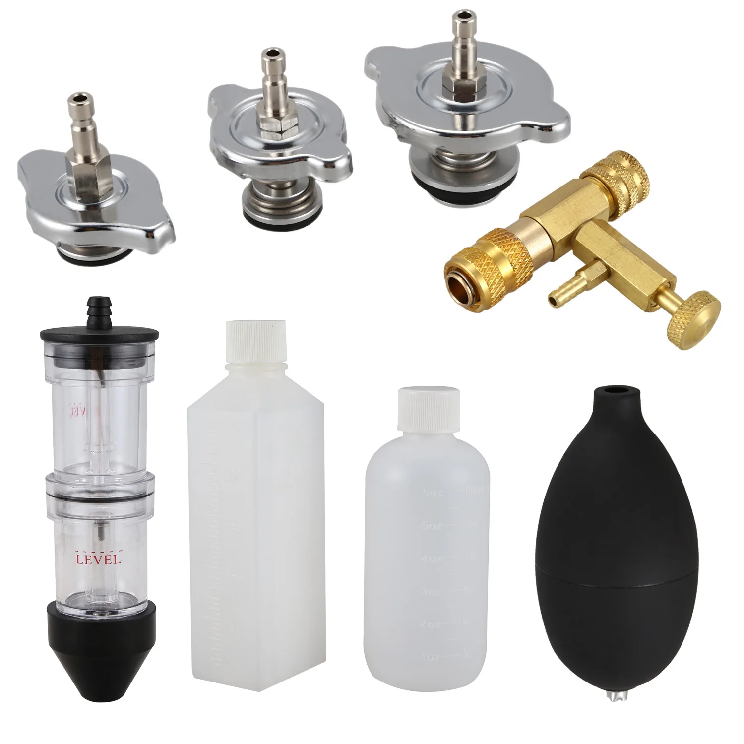Head Gasket Leak Tester Combustion Leak Detector Cooling System Tester Co2 Gasket Gas Fluid Tool Set
Head Gasket Leak Tester Combustion Leak Detector Cooling System Tester Co2 Gasket Gas Fluid Tool Set