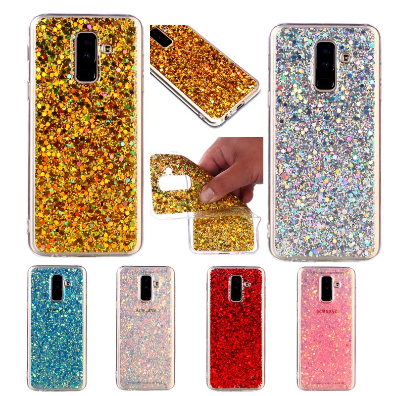 For Samsung A6 2018 A600F Case Colored Shiny Glitter Silicone TPU Skin Soft Back Cover Phone Case for Galaxy A6 Plus A6Plus 2018
For Samsung A6 2018 A600F Case Colored Shiny Glitter Silicone TPU Skin Soft Back Cover Phone Case for Galaxy A6 Plus A6Plus 2018