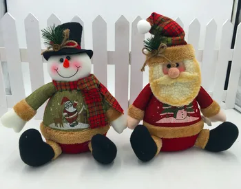 28cm Romantic Snowman Dolls Christmas Tree Pendant Doll Ornament New Year Home Bar Party Christmas Decoration Gift
28cm Romantic Snowman Dolls Christmas Tree Pendant Doll Ornament New Year Home Bar Party Christmas Decoration Gift