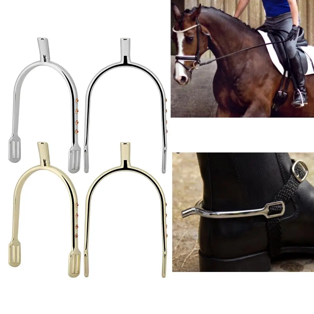 Equestrian Young Girl Chrome Plated Spurs Women's Chrome Brass Zinc Alloy Narrow Spurs Horse ranch
Equestrian Young Girl Chrome Plated Spurs Women's Chrome Brass Zinc Alloy Narrow Spurs Horse ranch