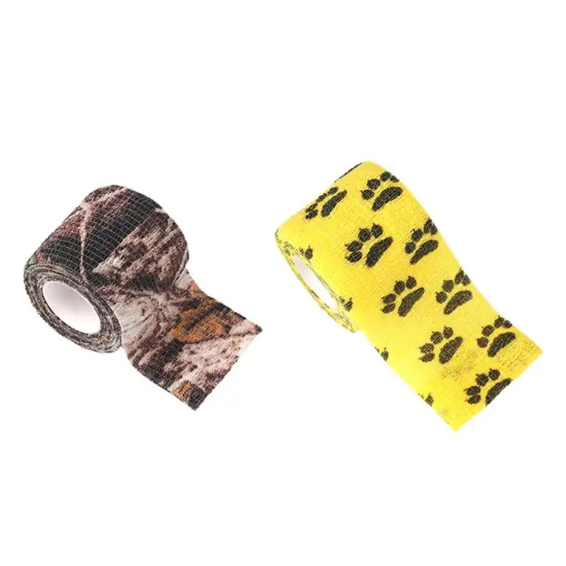 Safety Tape Bandage Strain Injury Support Protection Self Adhesive Camouflage Medical Bandage Gauze Travel Camping Equipment
Safety Tape Bandage Strain Injury Support Protection Self Adhesive Camouflage Medical Bandage Gauze Travel Camping Equipment