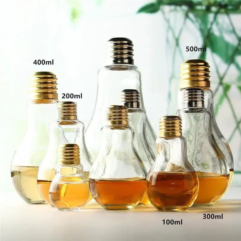 Creative Summer Bulb Water Bottle Cute Brief Fashion Cute Milk Juice Light Bulb Leak-Proof Cute Water Bottle Portable Bottles
Creative Summer Bulb Water Bottle Cute Brief Fashion Cute Milk Juice Light Bulb Leak-Proof Cute Water Bottle Portable Bottles