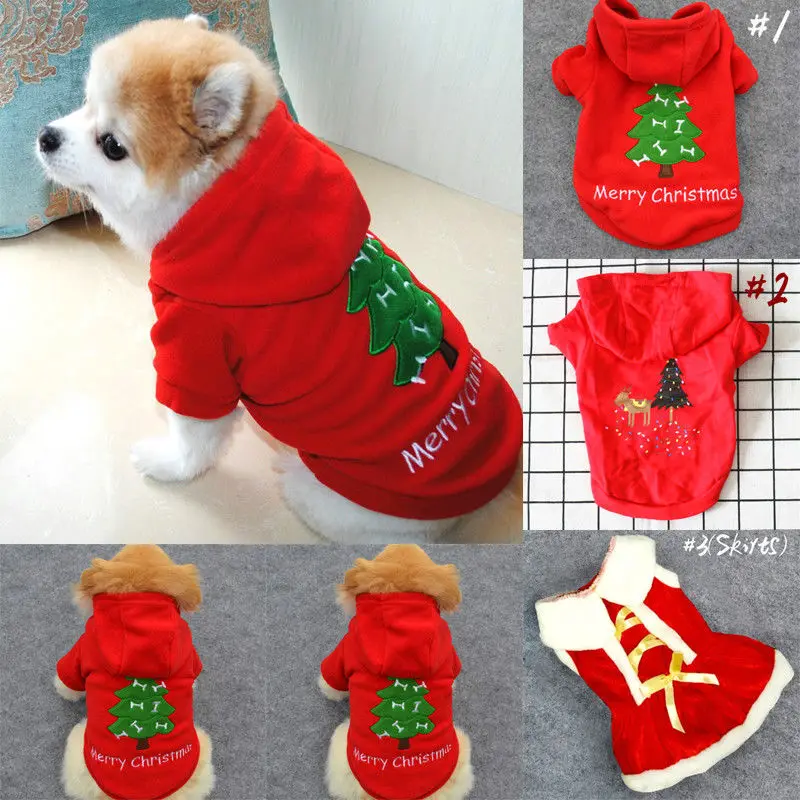 Christmas Puppy Dog Hoodies Fleece Warm Jumper Apparel Winter Autumn Costume Clothes Dog Pet Cute Lovely Coat Dress
Christmas Puppy Dog Hoodies Fleece Warm Jumper Apparel Winter Autumn Costume Clothes Dog Pet Cute Lovely Coat Dress