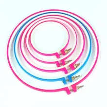 Bricolage broderie cerceau anneau point de croix créatif rond cadre main couture couture outils de couture outils accessoire(China)