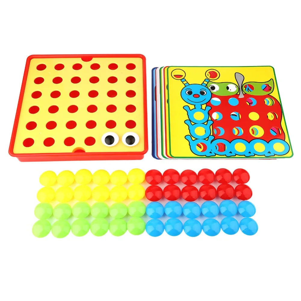 Mushroom Nails Puzzle Toys Button Art Assembling Mosaic Games Baby Kids Early Learning Educational Toys For Children
Mushroom Nails Puzzle Toys Button Art Assembling Mosaic Games Baby Kids Early Learning Educational Toys For Children