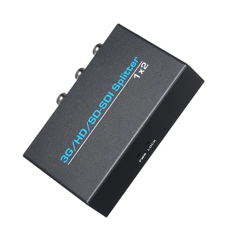 SDI Splitter SD/HD/ 3G SDI 1x2 Splitter 1 Input and 2 Output up to 300m/985ft Signal 
SDI Splitter SD/HD/ 3G SDI 1x2 Splitter 1 Input and 2 Output up to 300m/985ft Signal