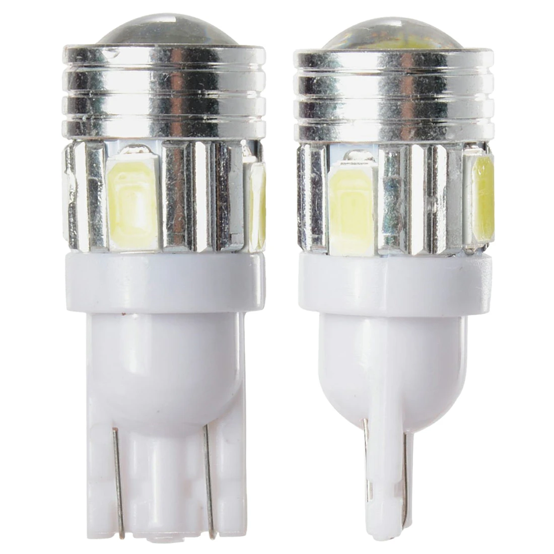 5W T10 LED Bulb for Car with 6 LED SMD 5730, 2 Pieces White for Night Light 12V MA250
5W T10 LED Bulb for Car with 6 LED SMD 5730, 2 Pieces White for Night Light 12V MA250