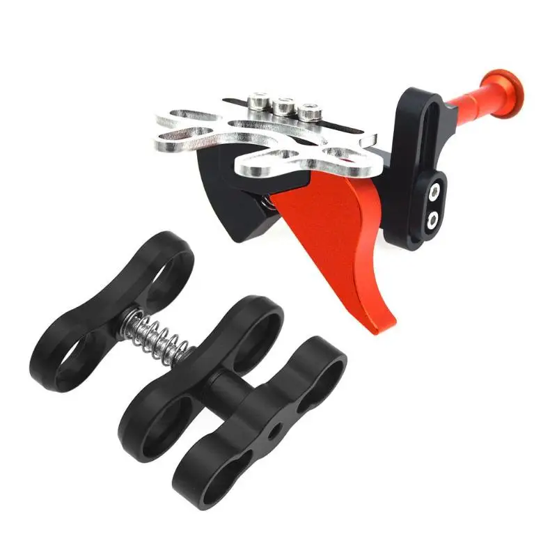 For Olympus Camera Shutter Trigger Extension Lever Extend Mount Adapter for Underwater Tray Camera+ Butterfly Clip Clamp
For Olympus Camera Shutter Trigger Extension Lever Extend Mount Adapter for Underwater Tray Camera+ Butterfly Clip Clamp