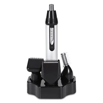 Washable Electric 4 in 1 Rechargeable Nose Beard Ear Eyebrow Hair Trimmer 300mAh for Men
Washable Electric 4 in 1 Rechargeable Nose Beard Ear Eyebrow Hair Trimmer 300mAh for Men