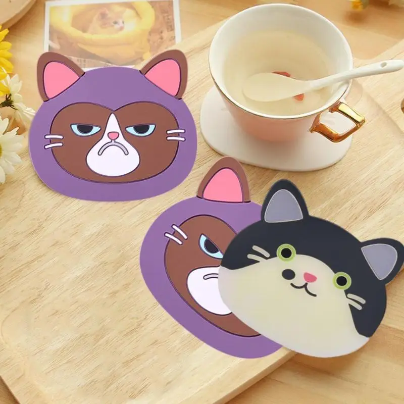 Cartoon Cat Placemat Silicone Table Mat Kitchen Insulation Table Mat Tischset Ceramics Bowl Cup Pad Placemat for Dining Table
Cartoon Cat Placemat Silicone Table Mat Kitchen Insulation Table Mat Tischset Ceramics Bowl Cup Pad Placemat for Dining Table