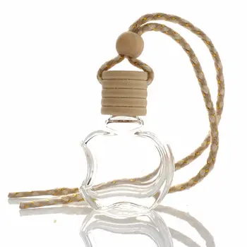10ml Glass Perfume Bottle Essential Oil Vials with Wooden Lids Hanging Car Decoration fashion
10ml Glass Perfume Bottle Essential Oil Vials with Wooden Lids Hanging Car Decoration fashion