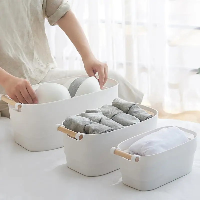 Clothes Snacks Storage Basket Garment Storage Bathroom Container Toilet Plastic Box Desktop Organizer For Toy Washing Basket
Clothes Snacks Storage Basket Garment Storage Bathroom Container Toilet Plastic Box Desktop Organizer For Toy Washing Basket