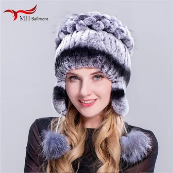 Luxury autumn winter new women authentic knitted fur hat natural rabbit fox ball gorro 2019 fashion warm beanies mujer cap 22
Luxury autumn winter new women authentic knitted fur hat natural rabbit fox ball gorro 2019 fashion warm beanies mujer cap 22