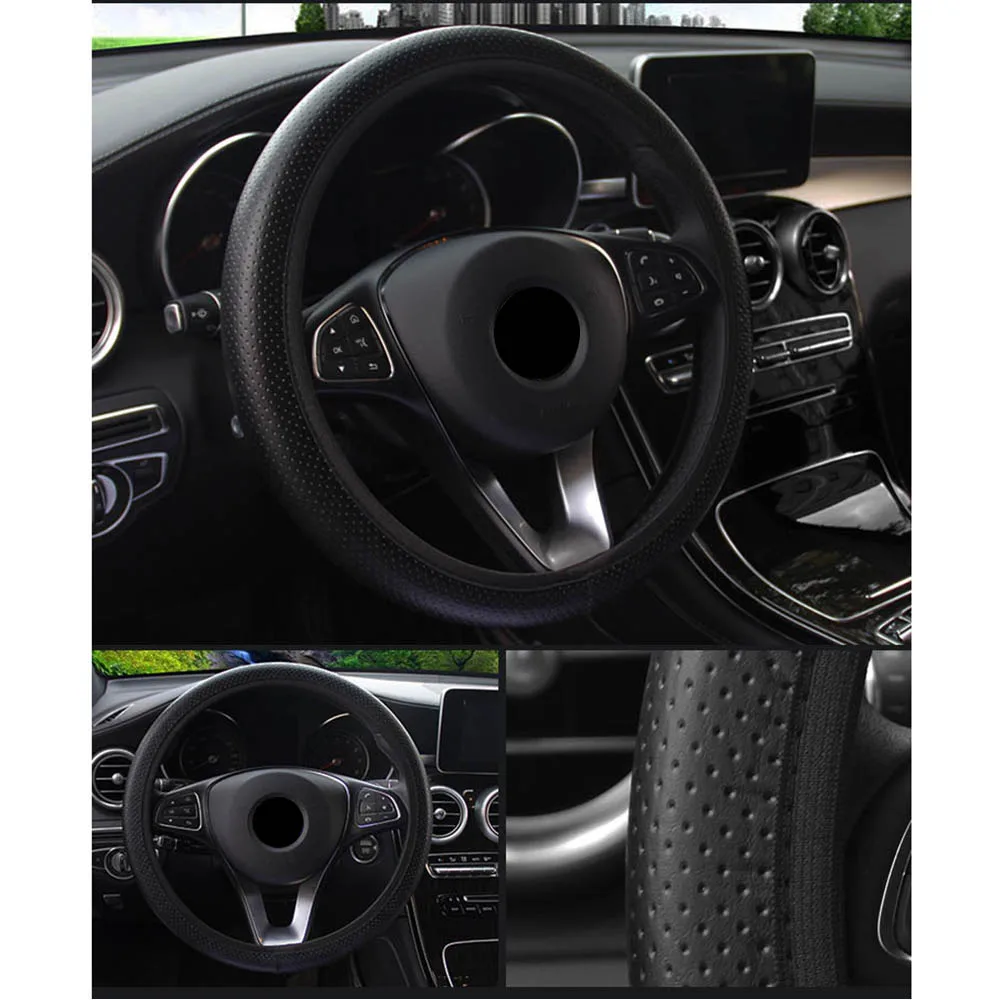 Car Steering Wheel Cover Universal for Ford Focus 2 Car Accessories Soft Faux Leather Car-styling DIY Car Steering-wheel Cover
Car Steering Wheel Cover Universal for Ford Focus 2 Car Accessories Soft Faux Leather Car-styling DIY Car Steering-wheel Cover
