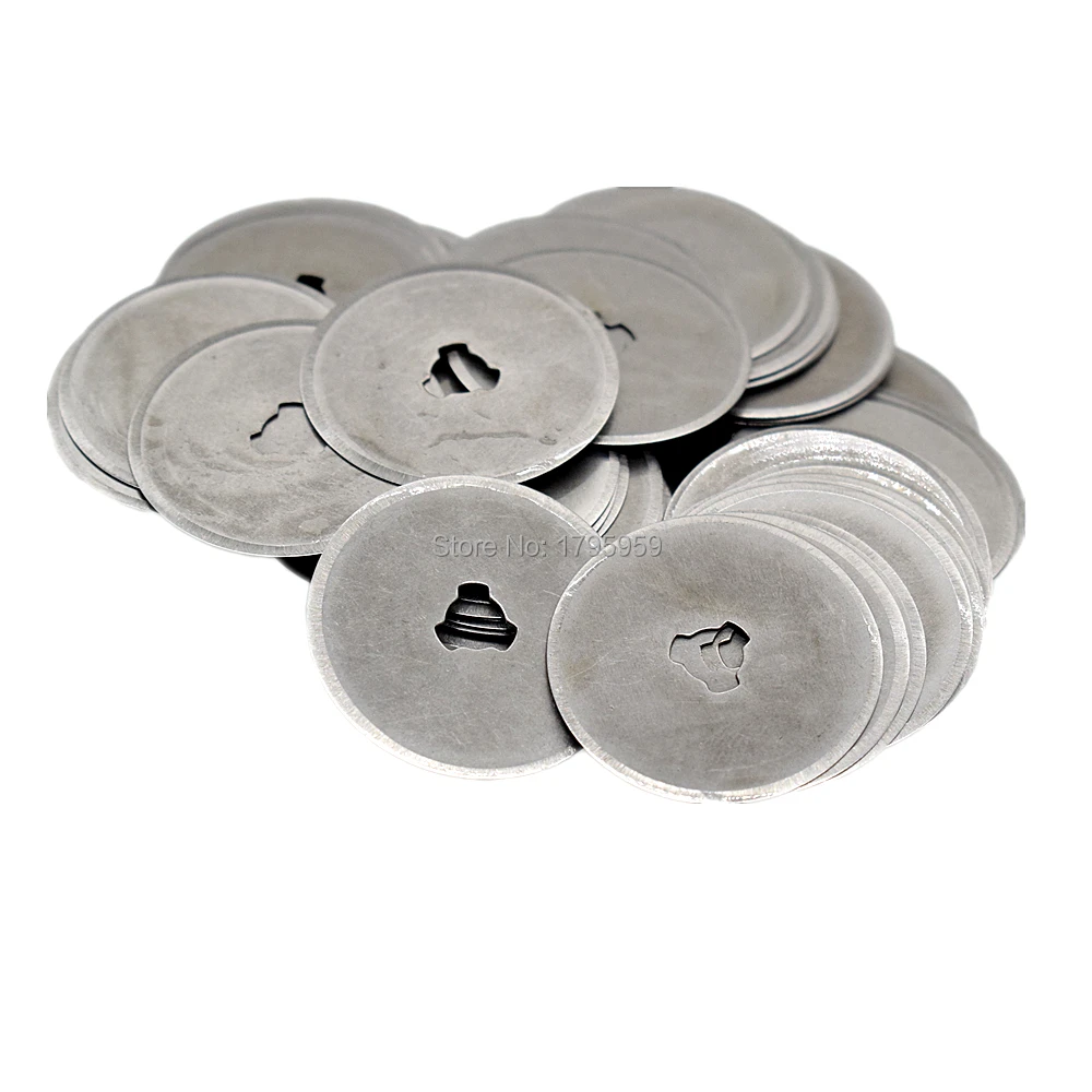 30pcs 28mm Rotary Cutter Refill Blades Quilters Sewing Fabric Leather Paper Vinyl Craft Cutting Tools Replacement Blade Set
30pcs 28mm Rotary Cutter Refill Blades Quilters Sewing Fabric Leather Paper Vinyl Craft Cutting Tools Replacement Blade Set