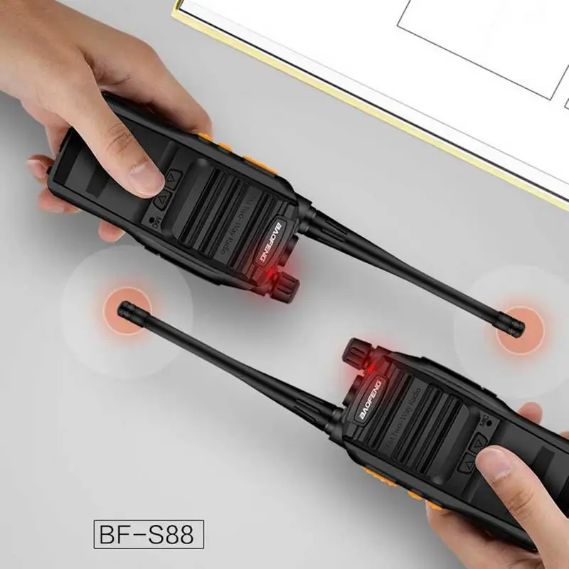 BF-S88 Walkie-Talkie Mini Handheld High-Power Intercom Outdoor Wireless Radio Intercom For Hotel Construction Site Security
BF-S88 Walkie-Talkie Mini Handheld High-Power Intercom Outdoor Wireless Radio Intercom For Hotel Construction Site Security