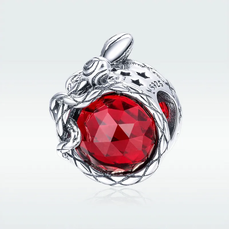 BISAER Stone Beads 925 Sterling Silver Rose Red Cutting Glass Beads for Jewelry Making Big Hole Charm for 3mm Bracelet GXC910
BISAER Stone Beads 925 Sterling Silver Rose Red Cutting Glass Beads for Jewelry Making Big Hole Charm for 3mm Bracelet GXC910