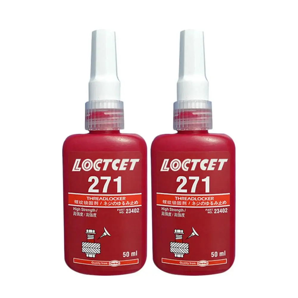 For LOCTZTE 271 Thread Locker Glue Screw Glue Anaerobic Glue Red Glue 50ML Medium Strength Threadlocker 271 Anaerobic Adhesive
For LOCTZTE 271 Thread Locker Glue Screw Glue Anaerobic Glue Red Glue 50ML Medium Strength Threadlocker 271 Anaerobic Adhesive