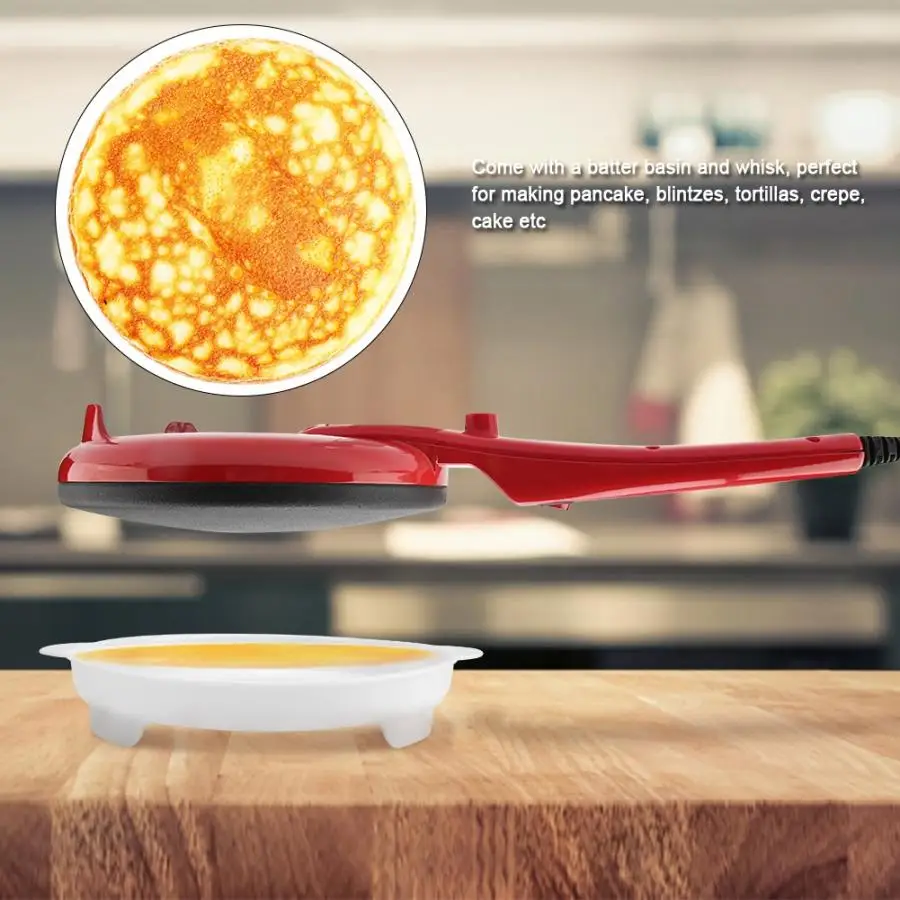 Household Non-stick Electric Crepe Maker Pizza Maker Pancake Maker Crepe Making Pan For Kitchen Tools Cooking Pan home
Household Non-stick Electric Crepe Maker Pizza Maker Pancake Maker Crepe Making Pan For Kitchen Tools Cooking Pan home