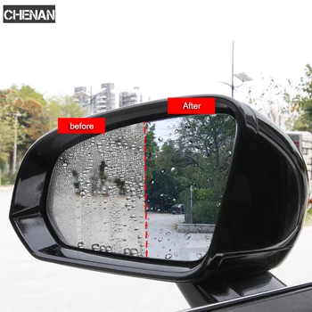 2pcs Rainproof Car Rearview Mirror Film Sticker Anti-fog Protective Film Rain Shield Replacement
2pcs Rainproof Car Rearview Mirror Film Sticker Anti-fog Protective Film Rain Shield Replacement