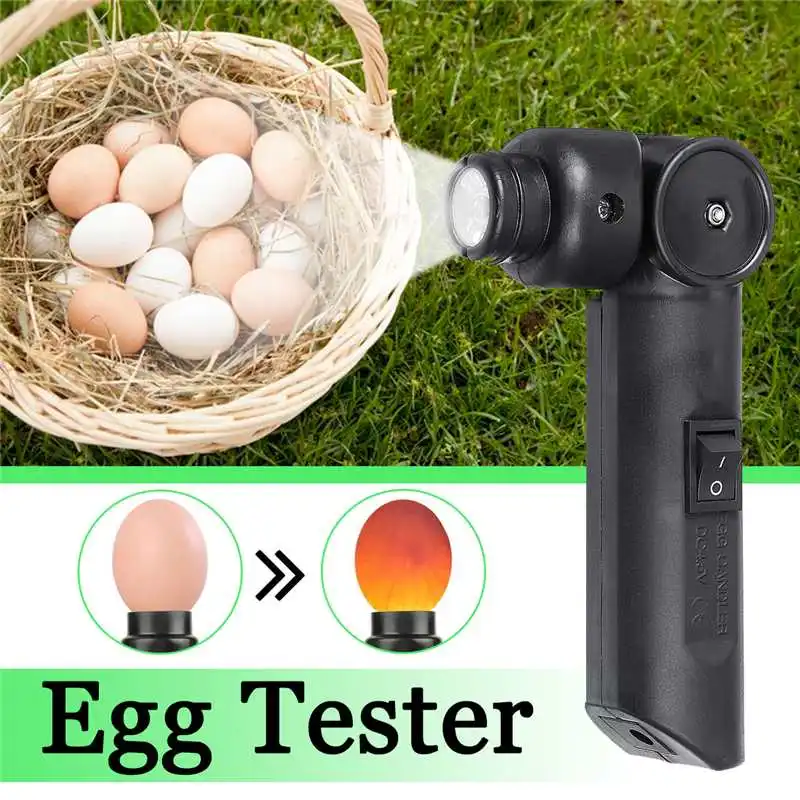 Mini Bright Cool LED Light Egg Candler Tester Auto Lighting Incubator For Experiment Exclusive High Power160°bendable
Mini Bright Cool LED Light Egg Candler Tester Auto Lighting Incubator For Experiment Exclusive High Power160°bendable