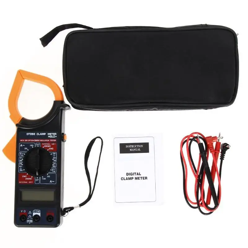 AC DC Tester Clamp Meter Digital Meter Test Lead Digital Voltmeter Ammeter Yellow Clamp Multimeter Meter Voltage Tester tools
AC DC Tester Clamp Meter Digital Meter Test Lead Digital Voltmeter Ammeter Yellow Clamp Multimeter Meter Voltage Tester tools