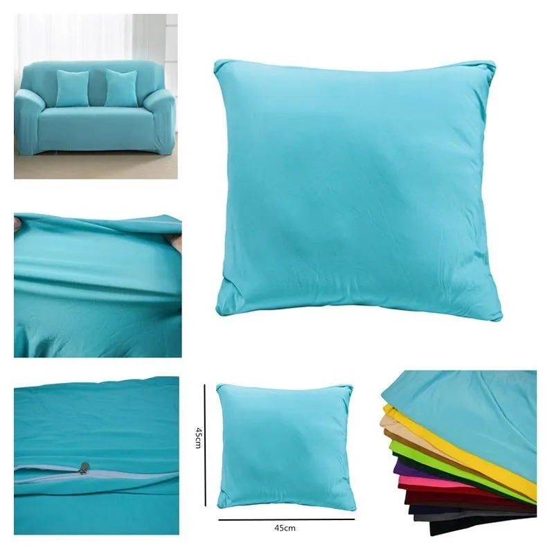 45 x 45cm Classic High Elastic Sofa Polyester Cushion Cover Pillowcase Pillow Case For Car Couch Chair Seat Home Decorative
45 x 45cm Classic High Elastic Sofa Polyester Cushion Cover Pillowcase Pillow Case For Car Couch Chair Seat Home Decorative