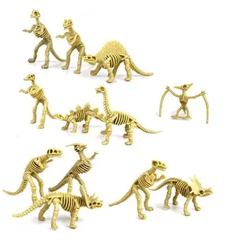 12 Pcs Model Dinosaur Skeleton Kit Assorted Set Cute Mini Dinosaur Fossil Skeleton Toys Party Gifts Educational Props Collection
12 Pcs Model Dinosaur Skeleton Kit Assorted Set Cute Mini Dinosaur Fossil Skeleton Toys Party Gifts Educational Props Collection