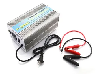 2KW Solar Power Inverter 2000W Modified Sine wave Inverter DC 12/24V to AC 220/230/240V,50/60HZ with AC Manual Charger
2KW Solar Power Inverter 2000W Modified Sine wave Inverter DC 12/24V to AC 220/230/240V,50/60HZ with AC Manual Charger
