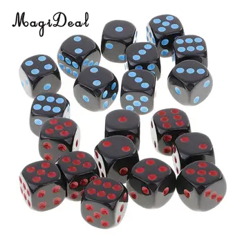 MagiDeal 20 Pieces 16mm 6 Sided Spot Dice Die D6 Dungeons & Dragons Casino RPG MTG Board Games
MagiDeal 20 Pieces 16mm 6 Sided Spot Dice Die D6 Dungeons & Dragons Casino RPG MTG Board Games