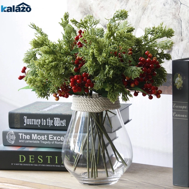 1 Branch 35cm Christmas Pine tree Artificial Green Leaves Pinaster Cypress for autumn fall Halloween Home Wedding Decoration
1 Branch 35cm Christmas Pine tree Artificial Green Leaves Pinaster Cypress for autumn fall Halloween Home Wedding Decoration